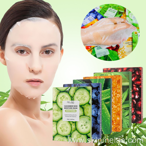 Organic Facial Fruit Sheet Mask